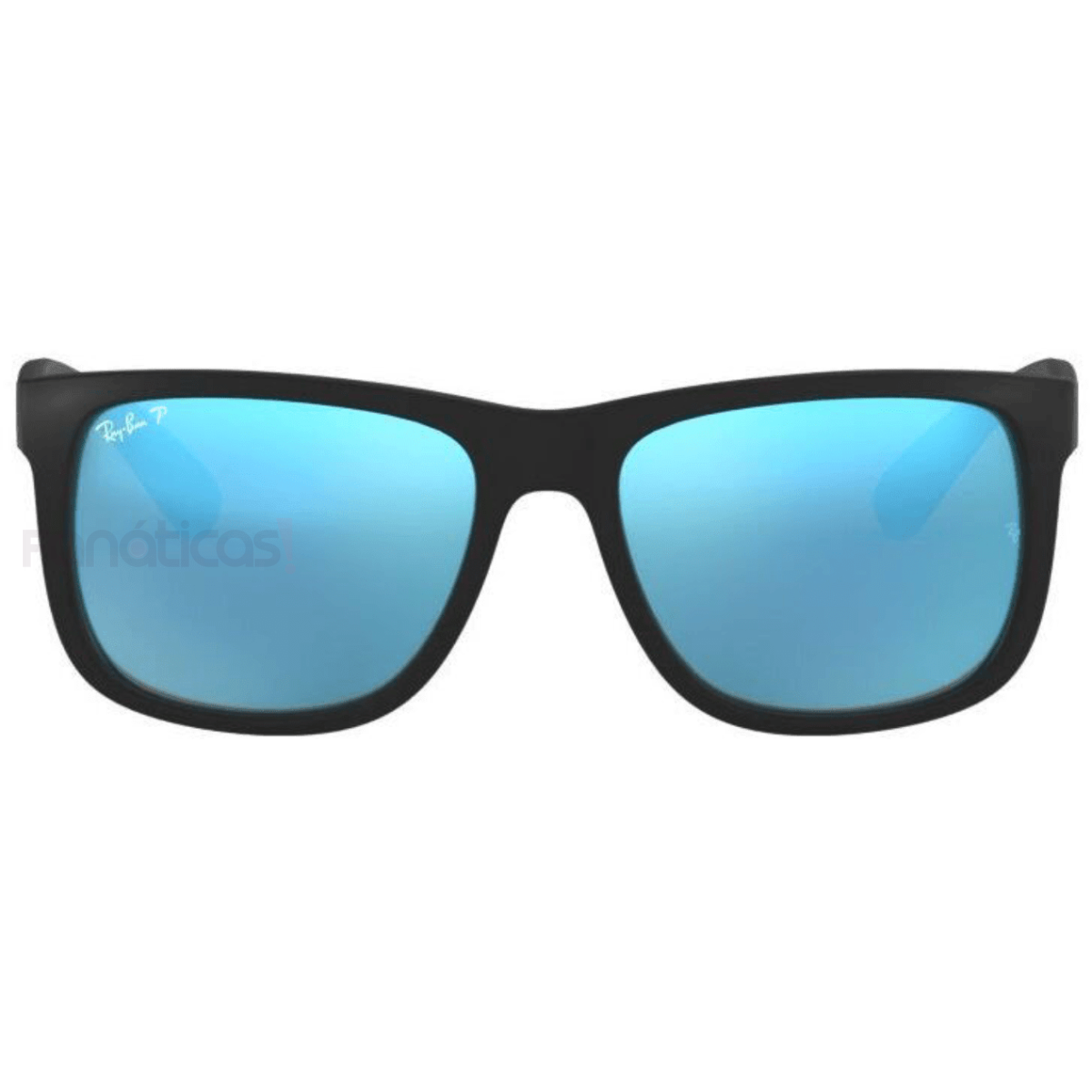 Óculos de Sol Justin Preto e Azul Polarizado RB4165